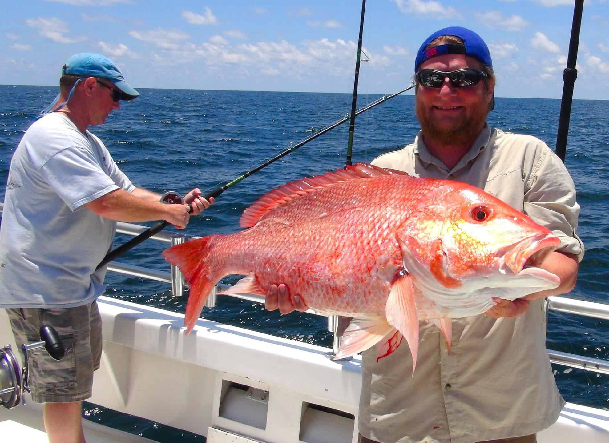 Deep Sea Fishing Red Snapper in Orange Beach, Alabama Charter